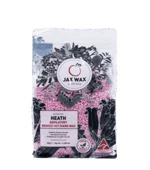 Billede af Jax Wax Victorian Heath hotwax perler, samt strips voks, en professionel voks til sensitiv hud og brasiliansk voksning.